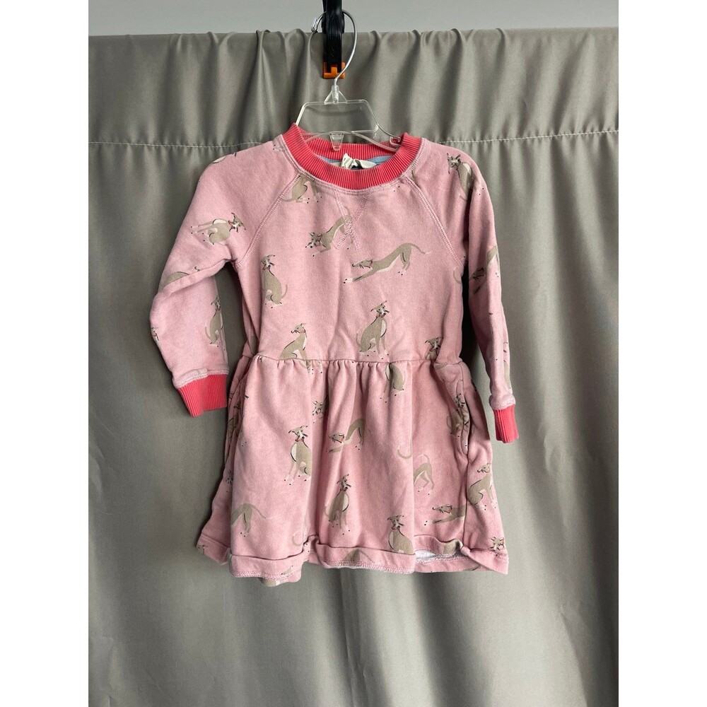 Mini Boden Whippet Sweatshirt Dress 2/3